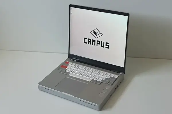 Laptop tùy chỉnh Framework 13 với bàn phím cơ và núm xoay